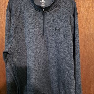 Under Armour Men's Quarter-Zip Pullover - Dark Gray Heather